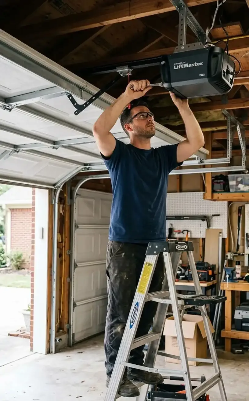 Garage door opener installation Franklin, TN — new garage door opener unit