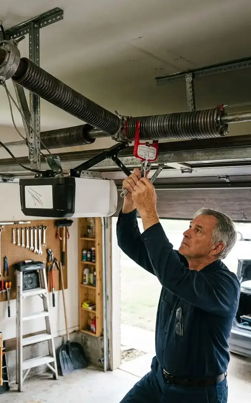 Garage door opener installation Murfreesboro, TN — residential garage doors ready for a new opener