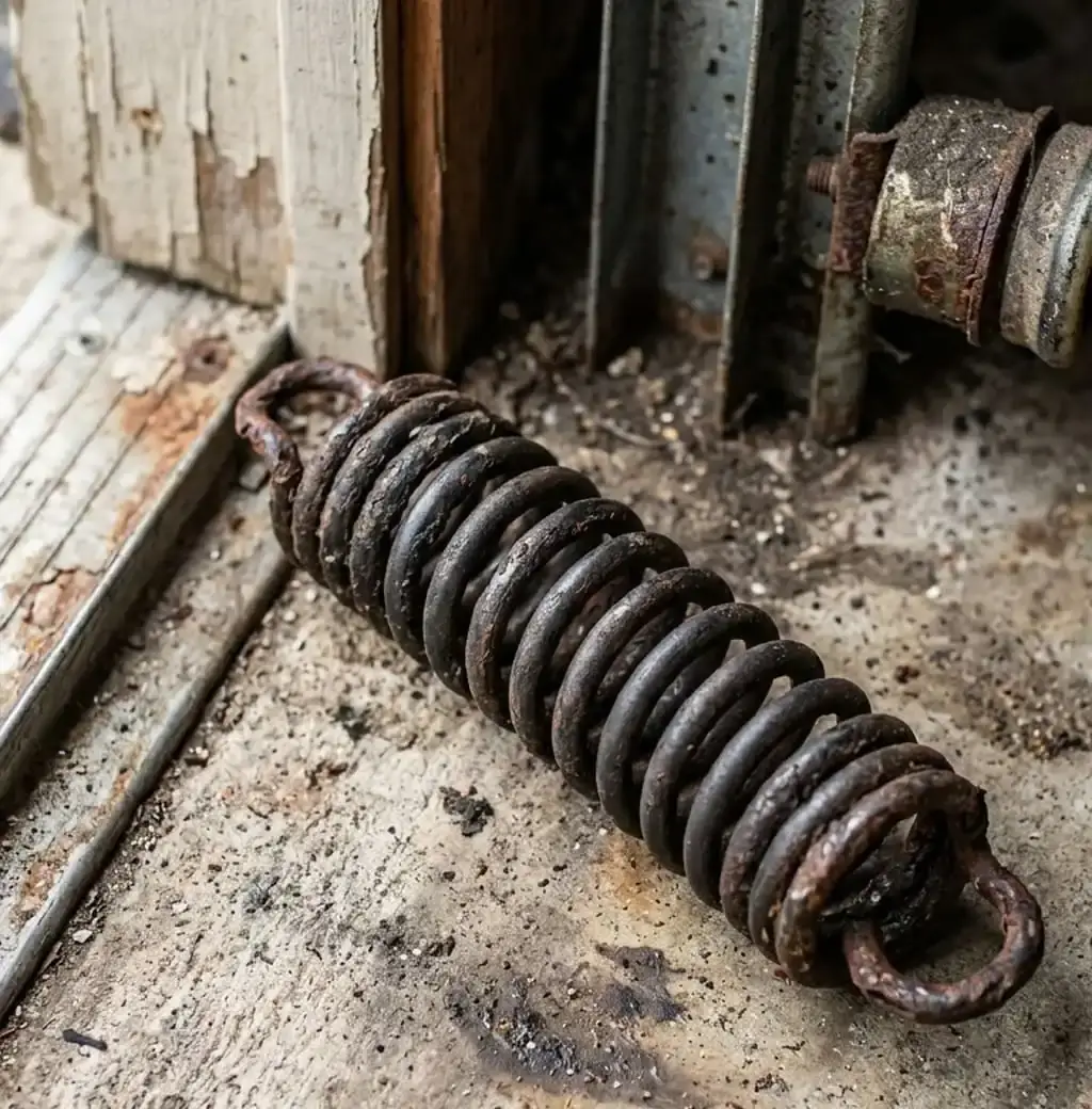 Garage door repair Nashville, TN — commercial corridor and warehouse property exterior