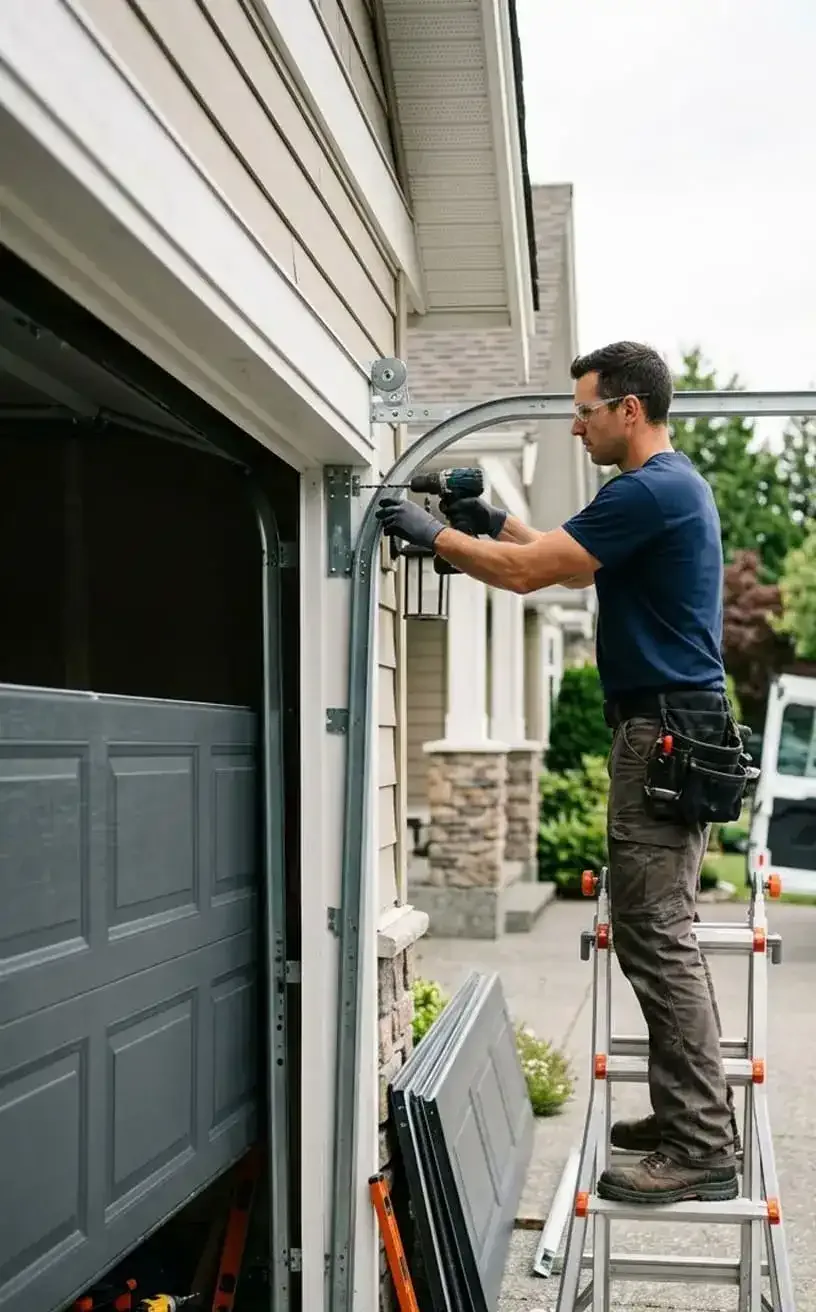 Garage door replacement Nashville, TN — new garage door installation
