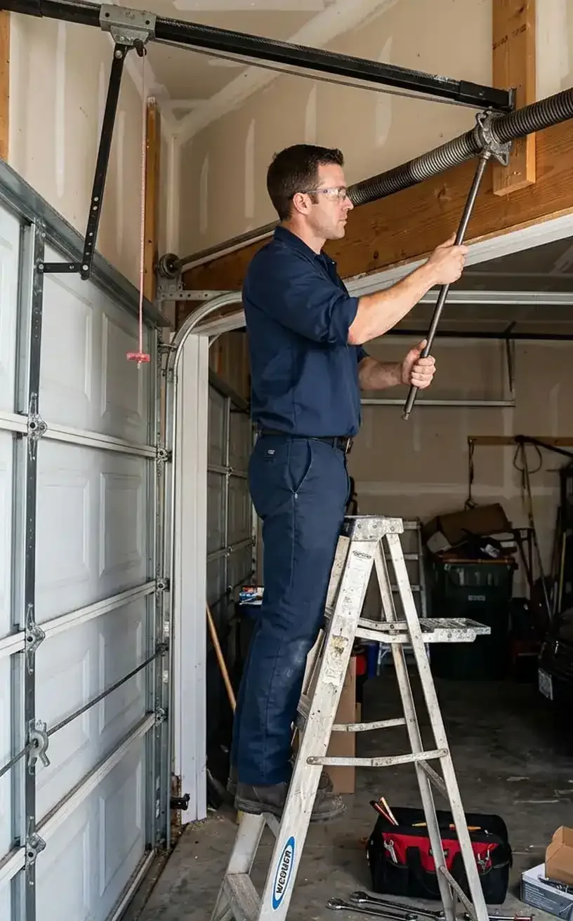 Garage door spring replacement Nashville, TN — garage door spring and hardware